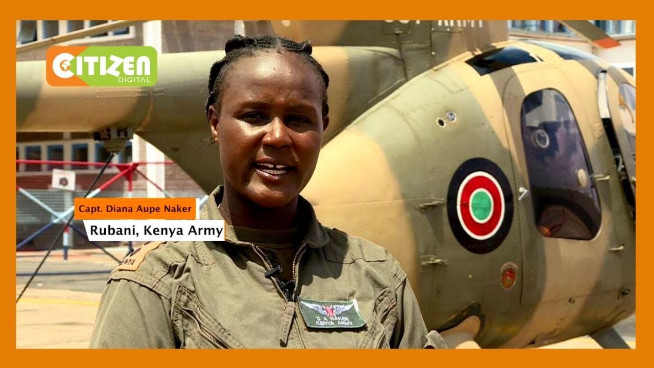 | MWANAMKE BOMBA | Diana Aupe Naker - rubani wa ndege za kivita