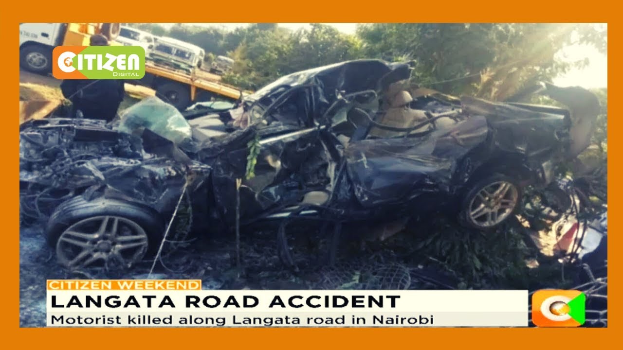 Motorist killed along Lang'ata road in Nairobi