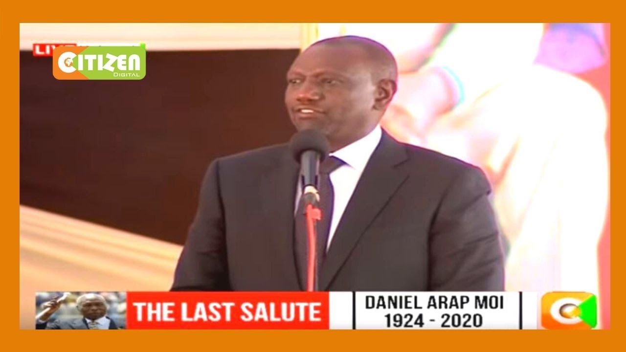 DP Ruto: Moi taught us that “Chuki ni mzigo na ukabila ni ujinga”