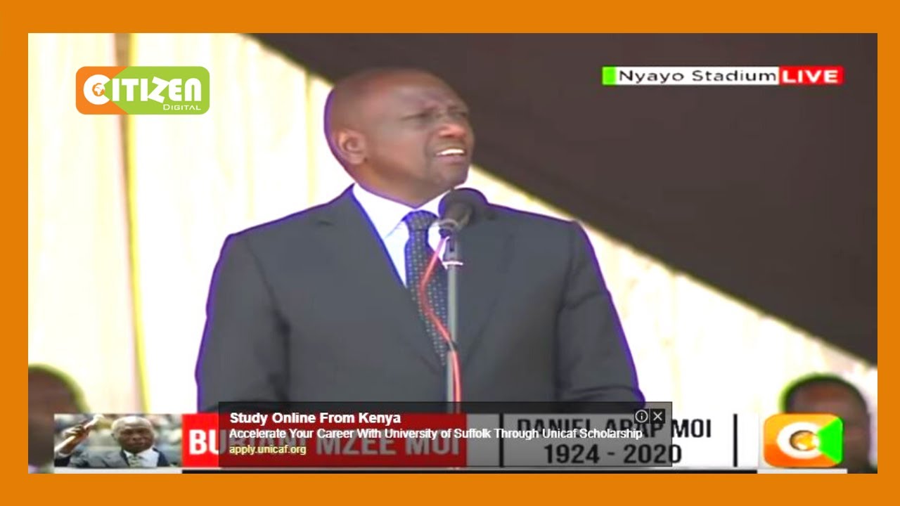 DP Ruto: Mzee Moi meant well and did the best he could