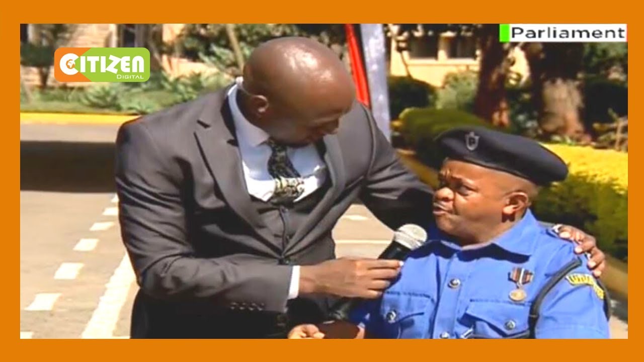 Kenyans arrive at Parliament buildings to view the body of former president Moi
