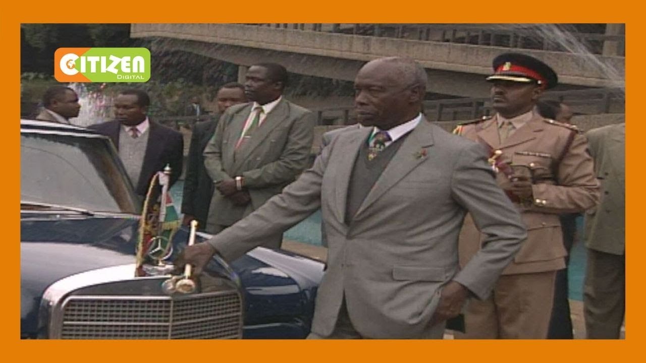 Mavazi ya kuvutia ya Daniel Arap Moi
