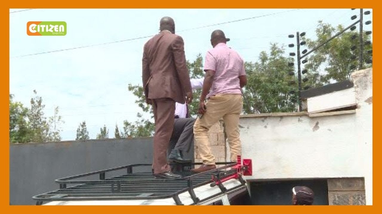 DCI detectives raid ex-Sports CS Rashid Echesa’s Karen home