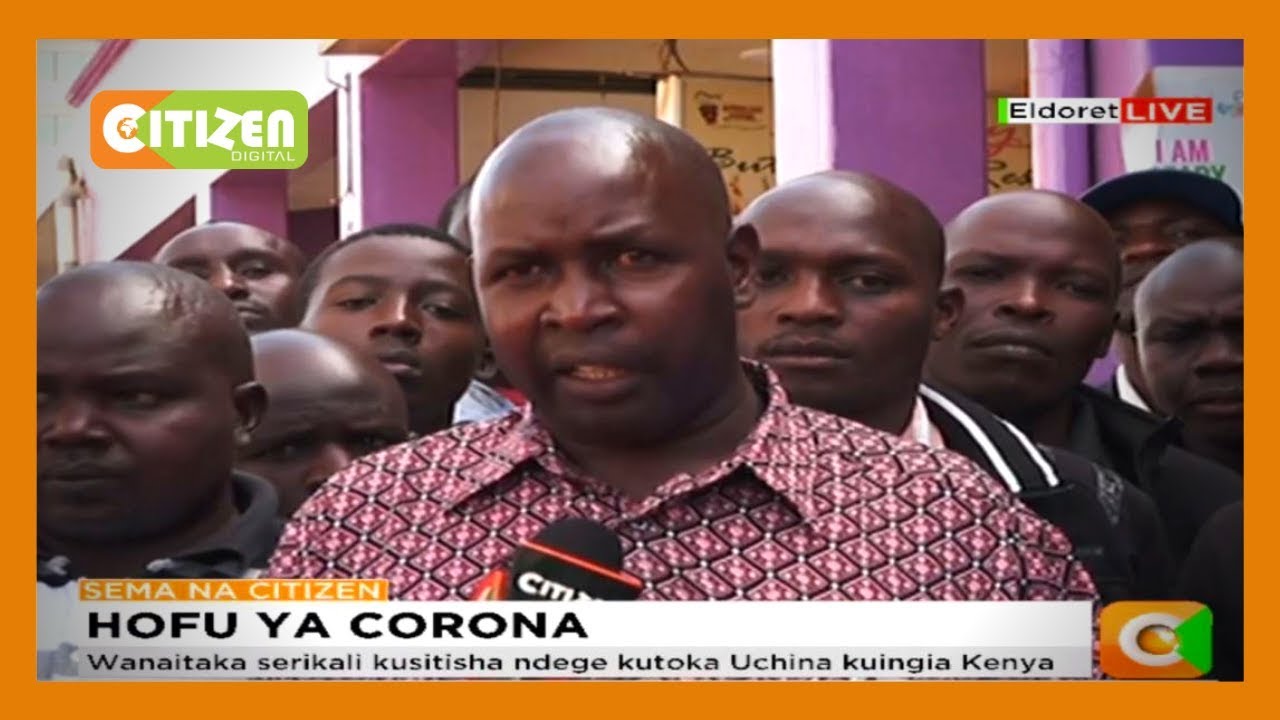 Wakazi mjini Eldoret wanahofia mlipuko wa Corona
