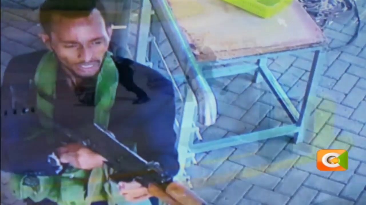 CCTV footage from Dusit Hotel shows attackers entering the premise