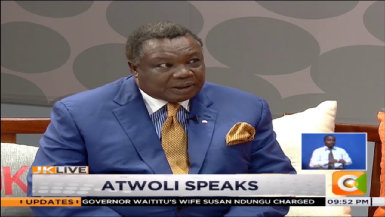 She's my lovely wife, Atwoli clears air over relationship with TV beauty