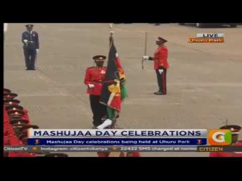 Colourful military parade during Mashujaa Day Celebrations 2017[8th edition]