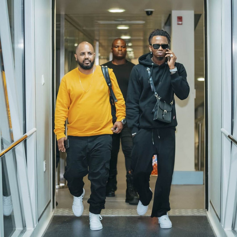 Diamond's manager Sallam SK is sick
