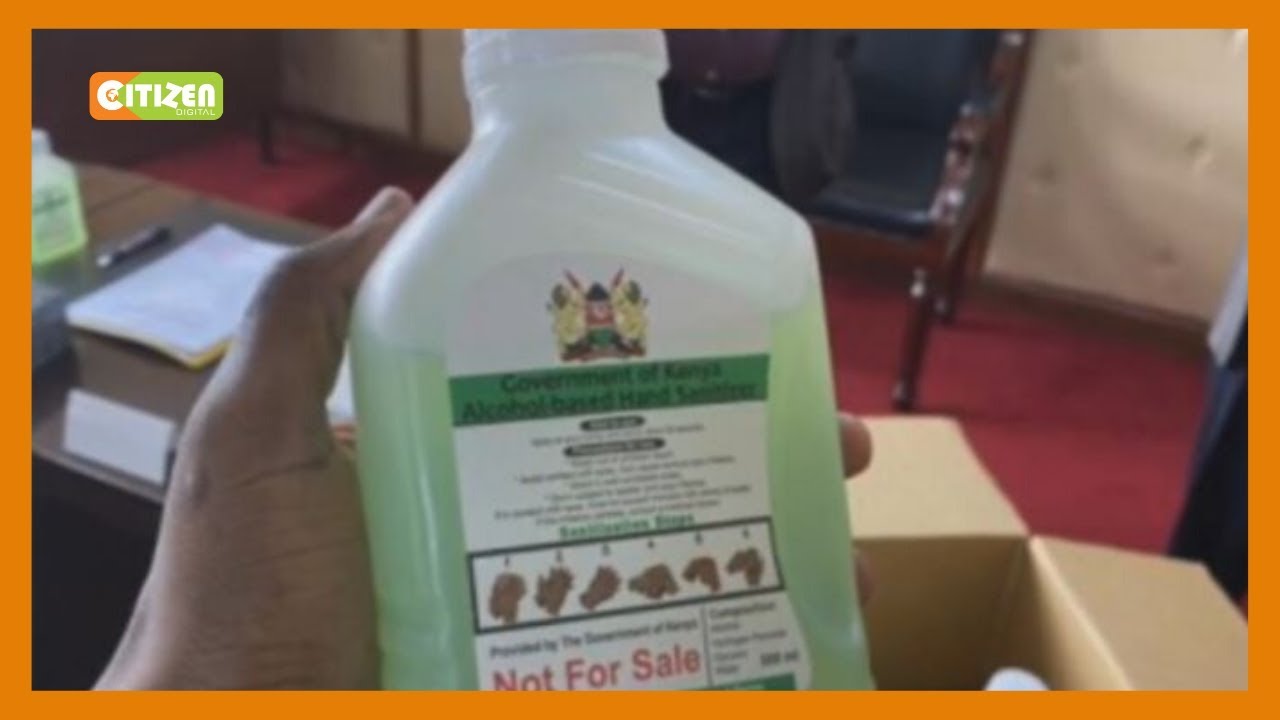 Kenya Pipeline dispatches 1st batch of free government sanitizers
