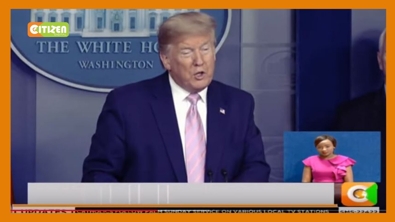 Trump predicts a surge in the number of COVID-19 deaths