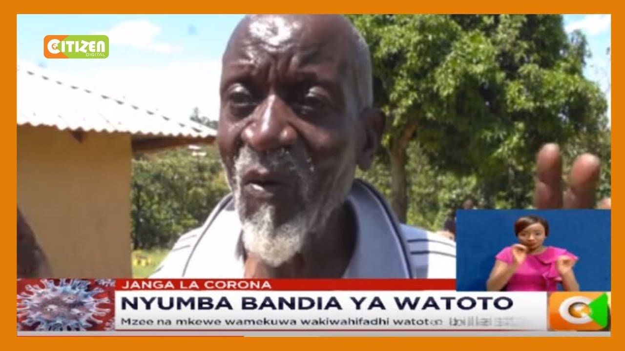 Mzee na mkewe wamekuwa wakiwahifadhi watoto bila stakabadhi