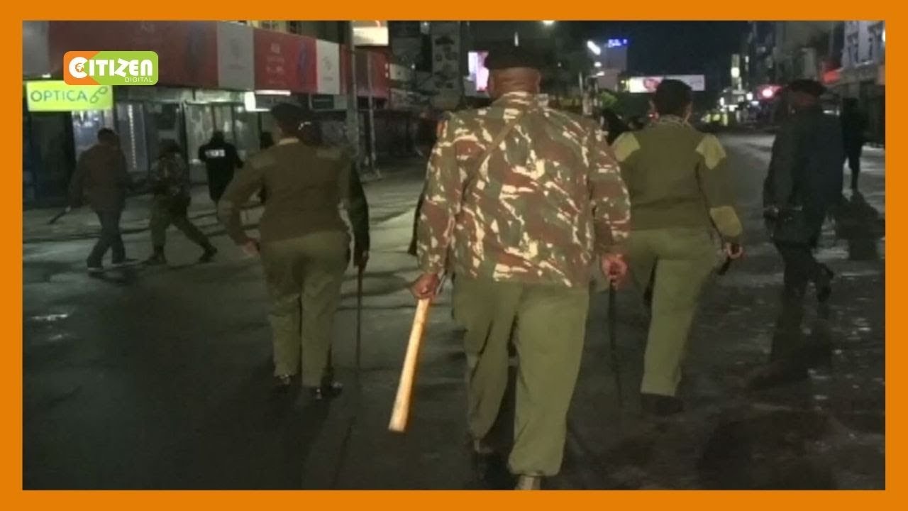 President Kenyatta apologises over police brutality during curfew