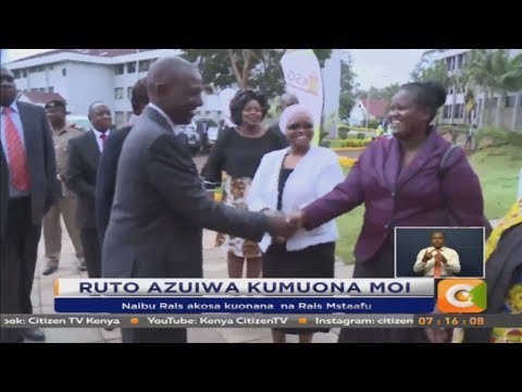 Ruto azuiwa kumuona Moi