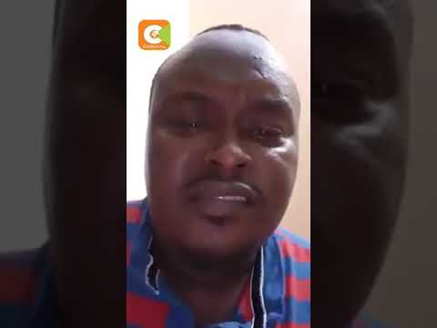 An emotional Mulei, employee at Kilifi County governor's office blasting DG Gideon Saburi