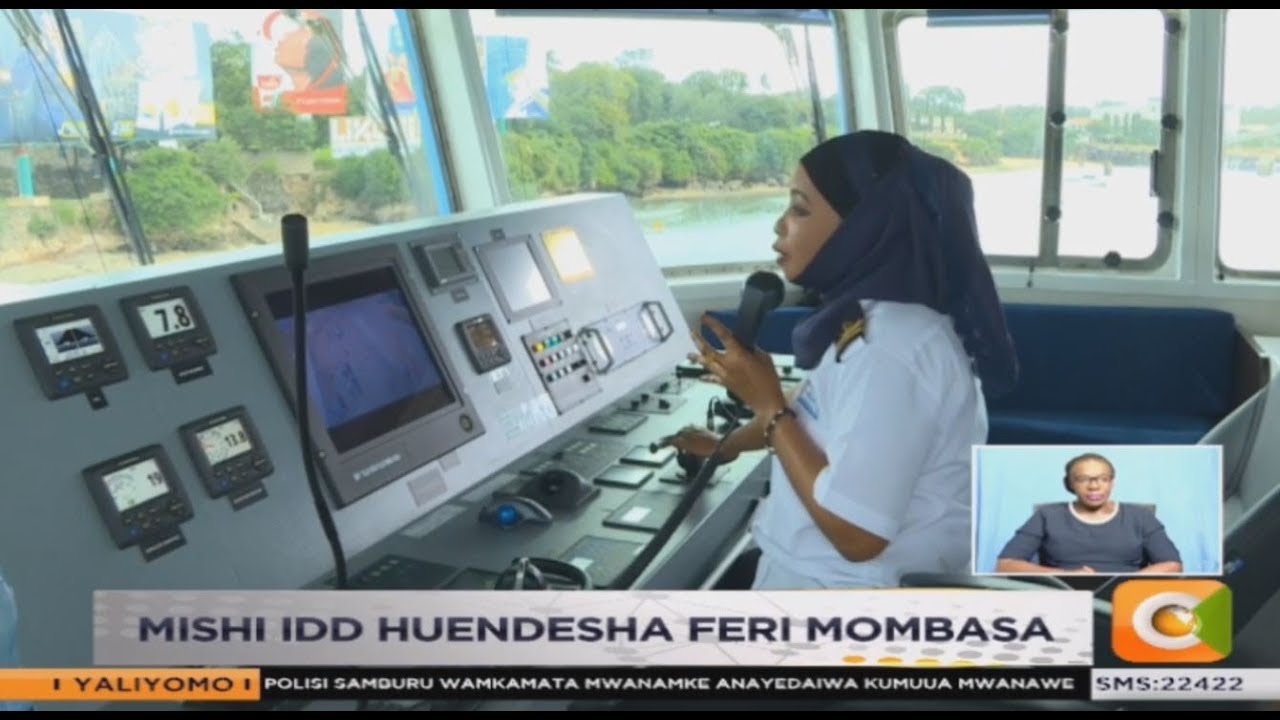 Panta hodari: Mishi Idd huendesha feri Mombasa
