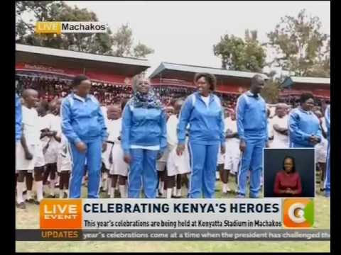 Churchill at Mashujaa Day Celebrations