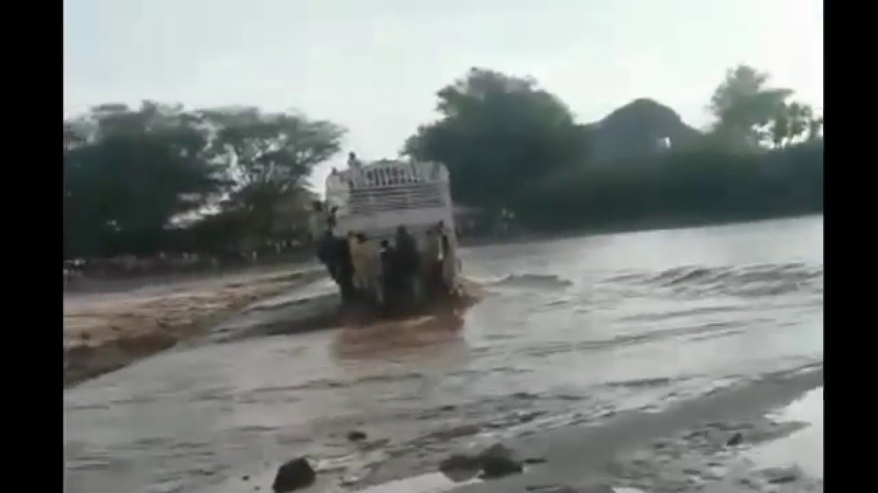 Lorry swept away by floods in Turkana