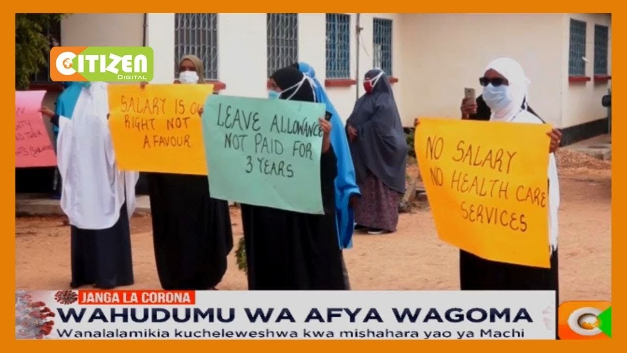 Wanaotoa huduma ya afya Garissa wamefanya mgomo hii leo