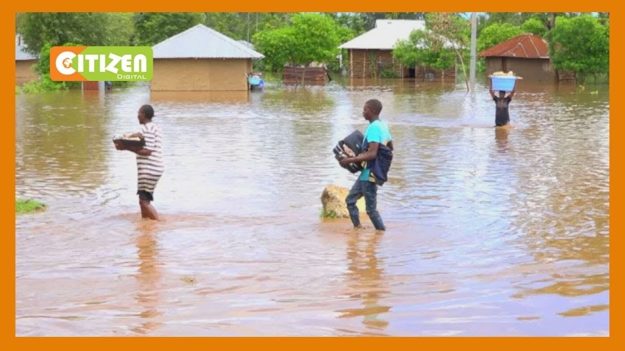 Hundreds displaced after River Nyando breaks it banks