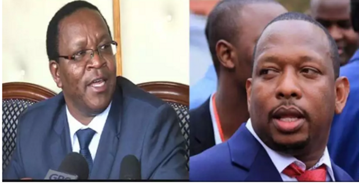 Fireworks as Sonko Dares Kibicho
