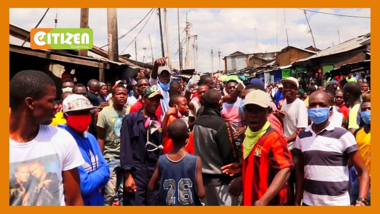 Mathare residents protest after man is allegedly killed by police
