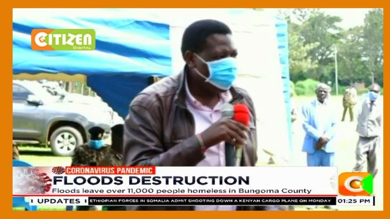 Floods leave over 11,000 people homeless in Bungoma County