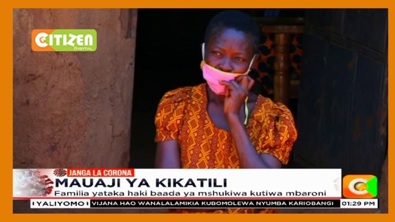 Msichana wa miaka 15 anajisiwa na kuuwawa kijiji Murende, Busia