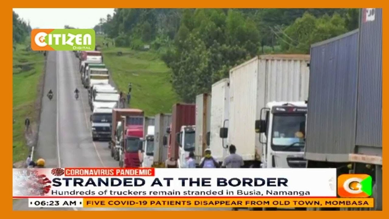 Truck drivers stranded due to lack of Covid-19 testing kits