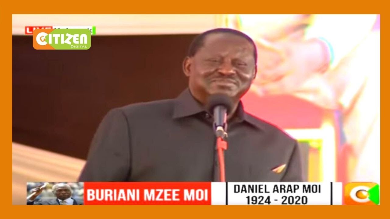 Raila Odinga: Forgiving Moi was the first handshake I did