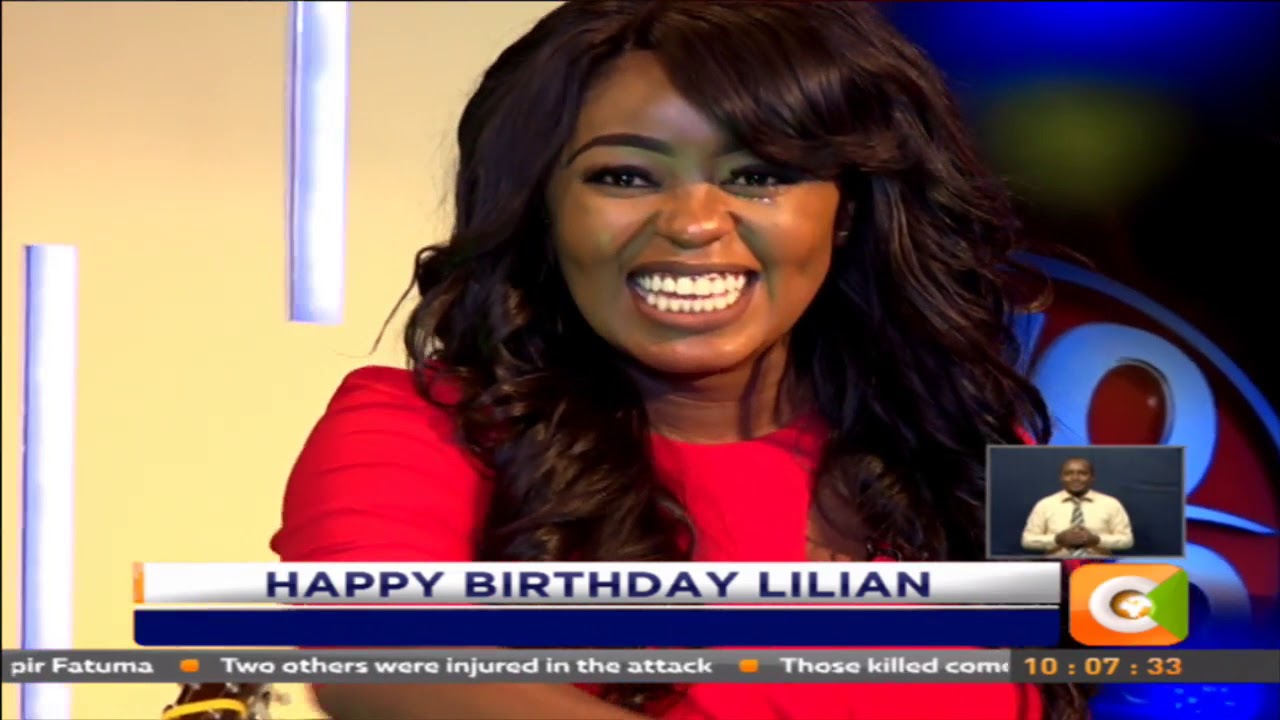 Harmonize Happy Birthday surprise to Citizen's Lilian Muli