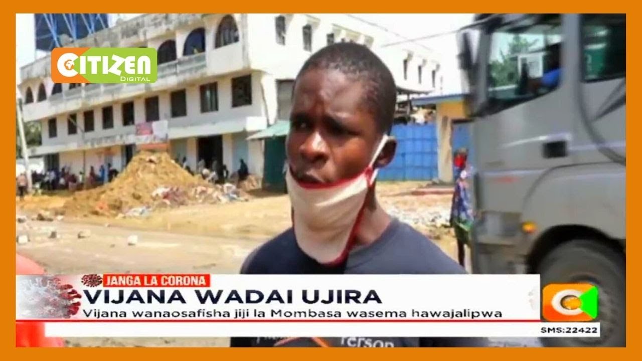 Vijana wanaosafisha jiji la Mombasa wasema hawajalipwa