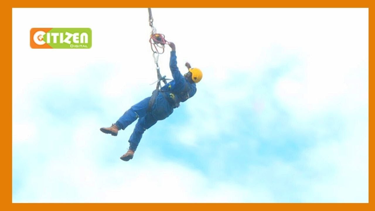 Ushujaa wa wahandisi wa Kenya Power wanaotumia helikopta