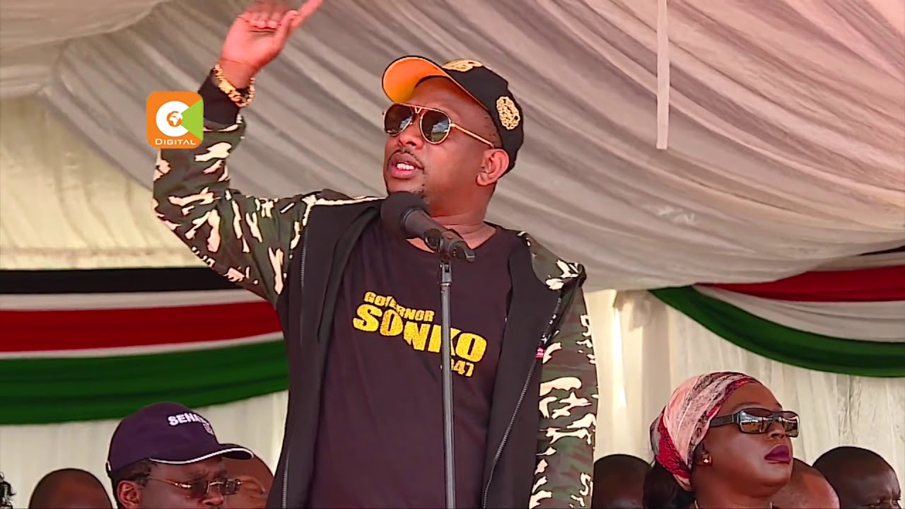 Governor Sonko throws tantrum in front of President Kenyatta
