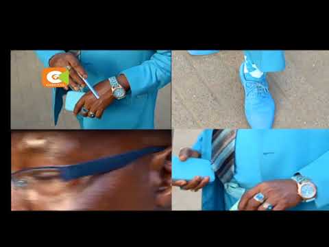 Matatu man turns head by dressing well