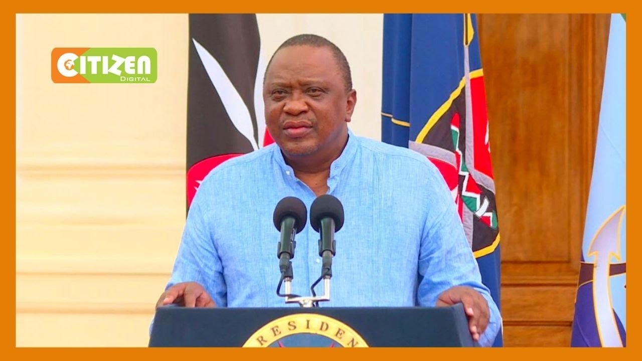 President Kenyatta hints at easing of COVID-19 restrictions