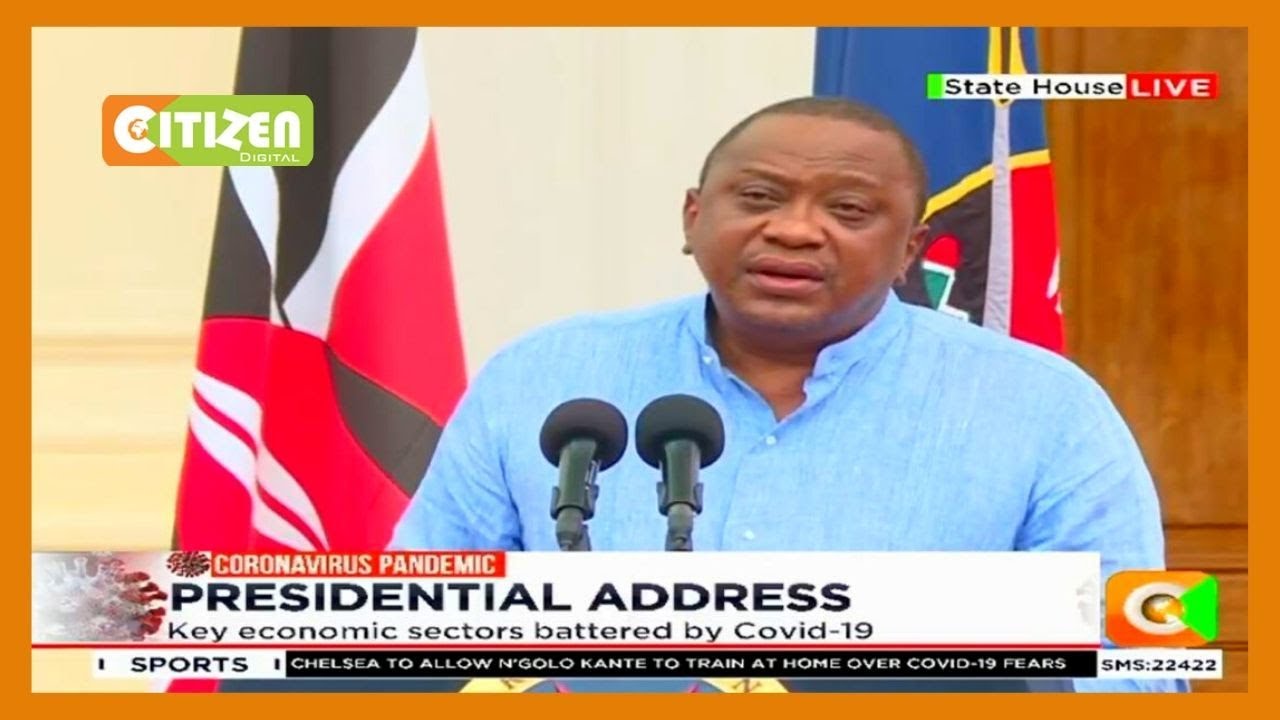Pres. Kenyatta: The third element on the stimulus program will target SME’s