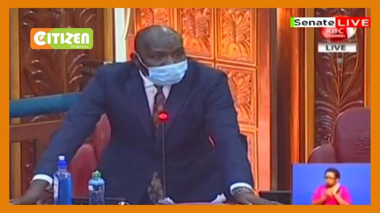 Murkomen: I’m here to mourn the death of the senate, not Sen. Kindiki