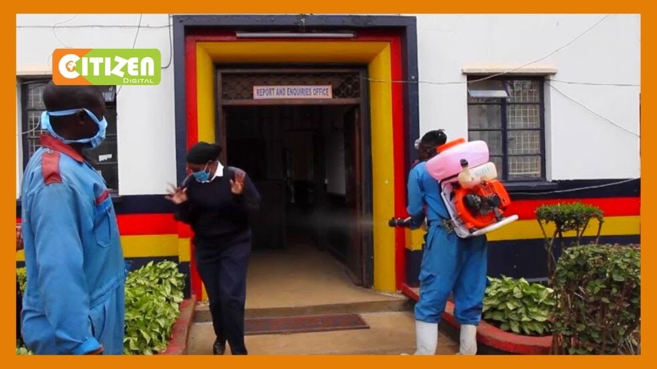 Robert Okubo amejitolea kupuliza vitu dawa kwenye vituo vya polisi Nairobi
