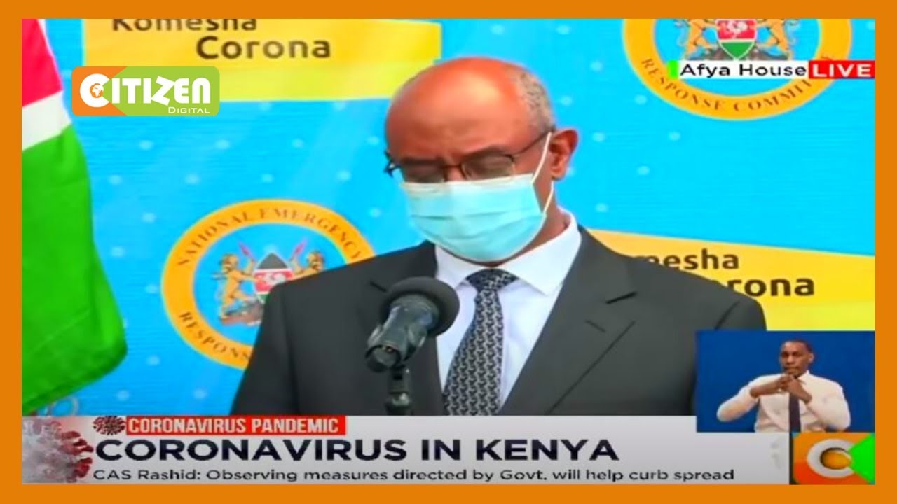 Health CAS Dr. Rashid Amad full speech on COVID-19 situation in the country