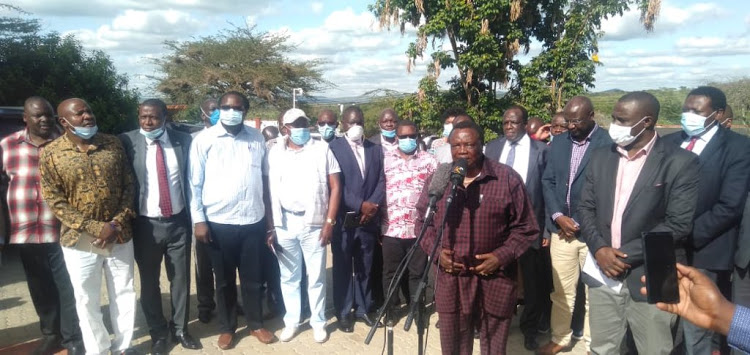 Kenyans angered after photos of a meeting at Atwoli's home surface online
