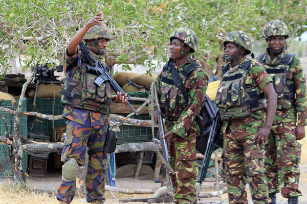 KDF soldiers kill 5 al shabaab terrorists in Bilis Qooqani Somalia