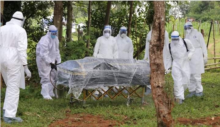 Shock as Wetangula's Brother Buried in a Bizarre Funeral (PHOTOS)