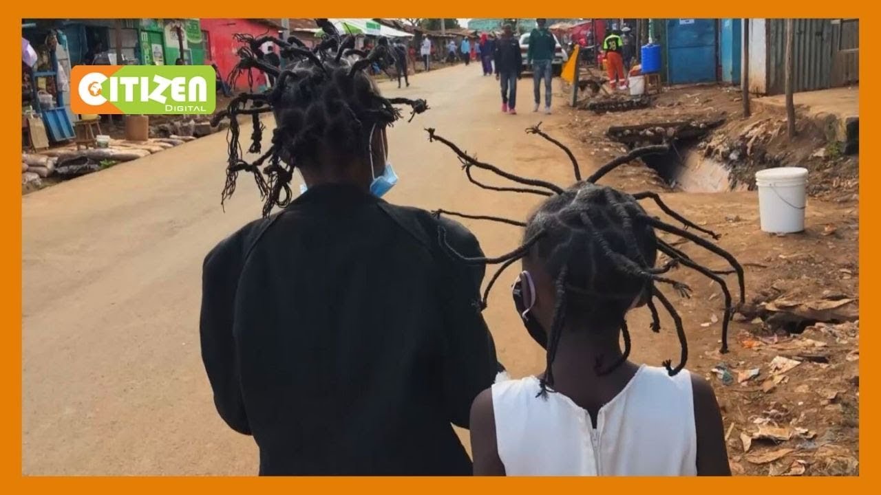 Hair stylists in Kibra invent the ‘Corona’ style