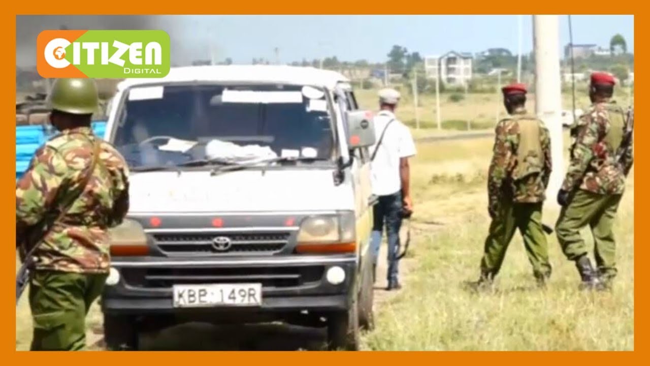 Wakazi wa Machakos watafuta vichochoro vya kuingia mjini Nairobi