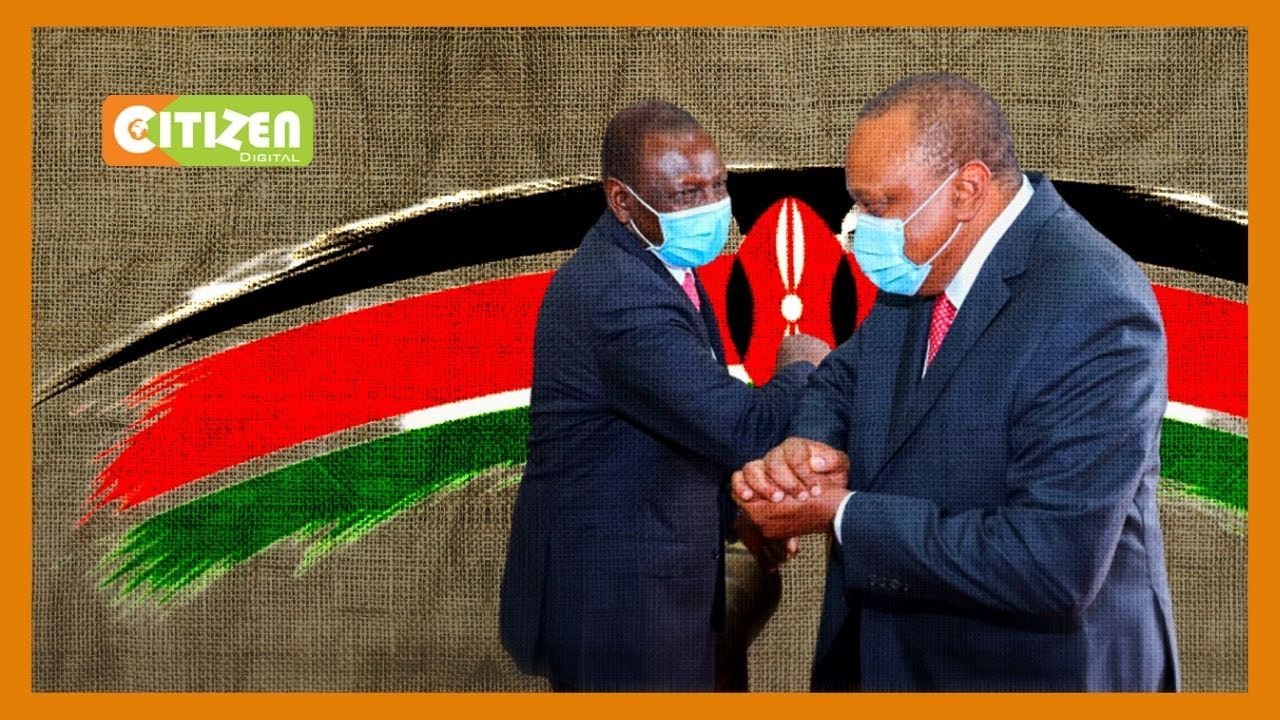 Ruto akutana na Rais Uhuru Kenyatta katika ikulu kwenye sherehe za Madaraka