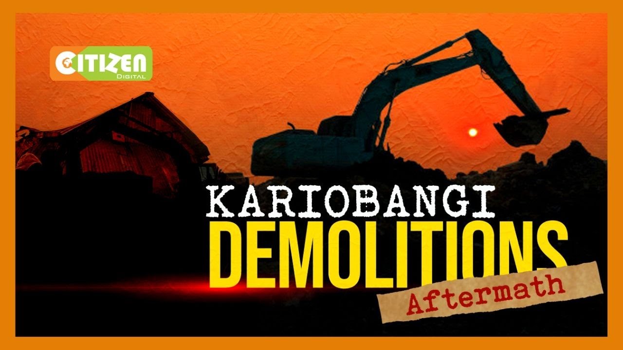 | BULLDOZERS FOR SANITIZERS | Families remain in the cold after evictions from Kariobangi