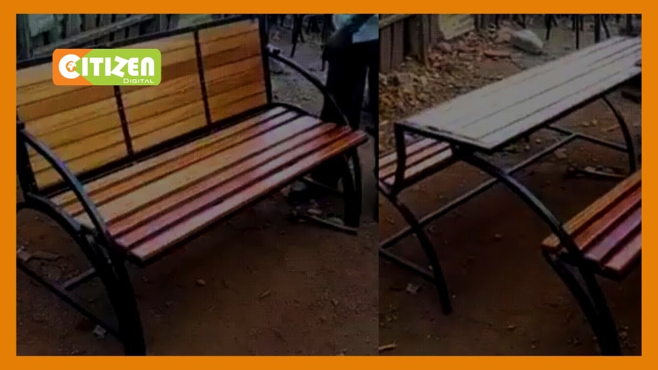 Steven Odhiambo develops multipurpose garden seat