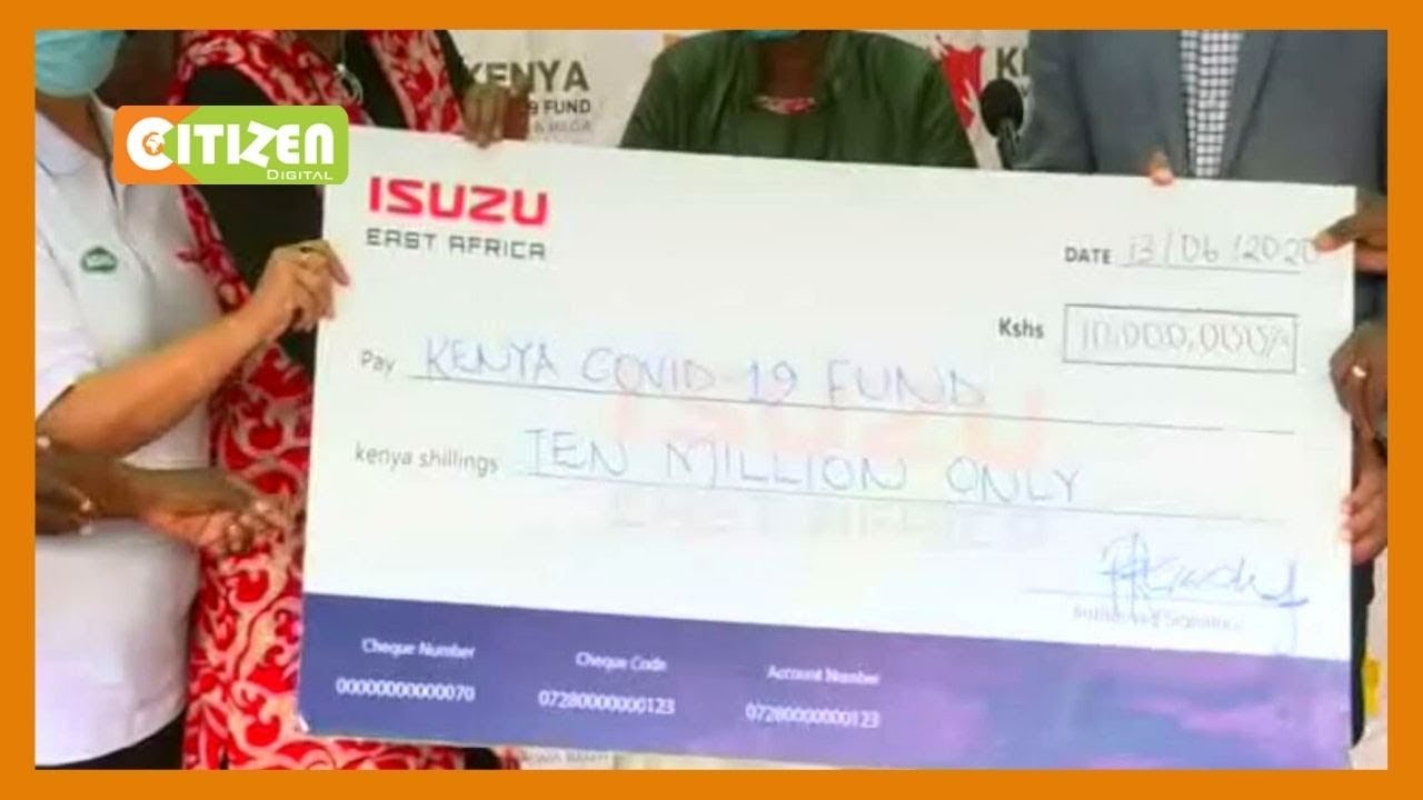 COVID-19 Emergency fund board receives donations from various organizations