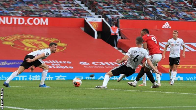 Martial hits United’s hat-trick in more than seven years