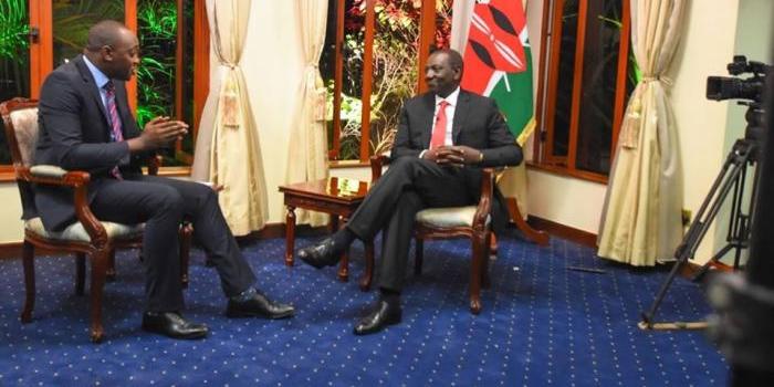 Ken Mijungu interviews DP Ruto